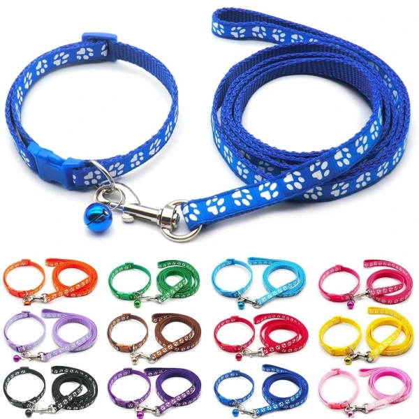 Producto sin nombre Set de Paseo: Collar con Cascabel y Correa a Juego's foto | Moon y sus Amigos |  BizneCubano