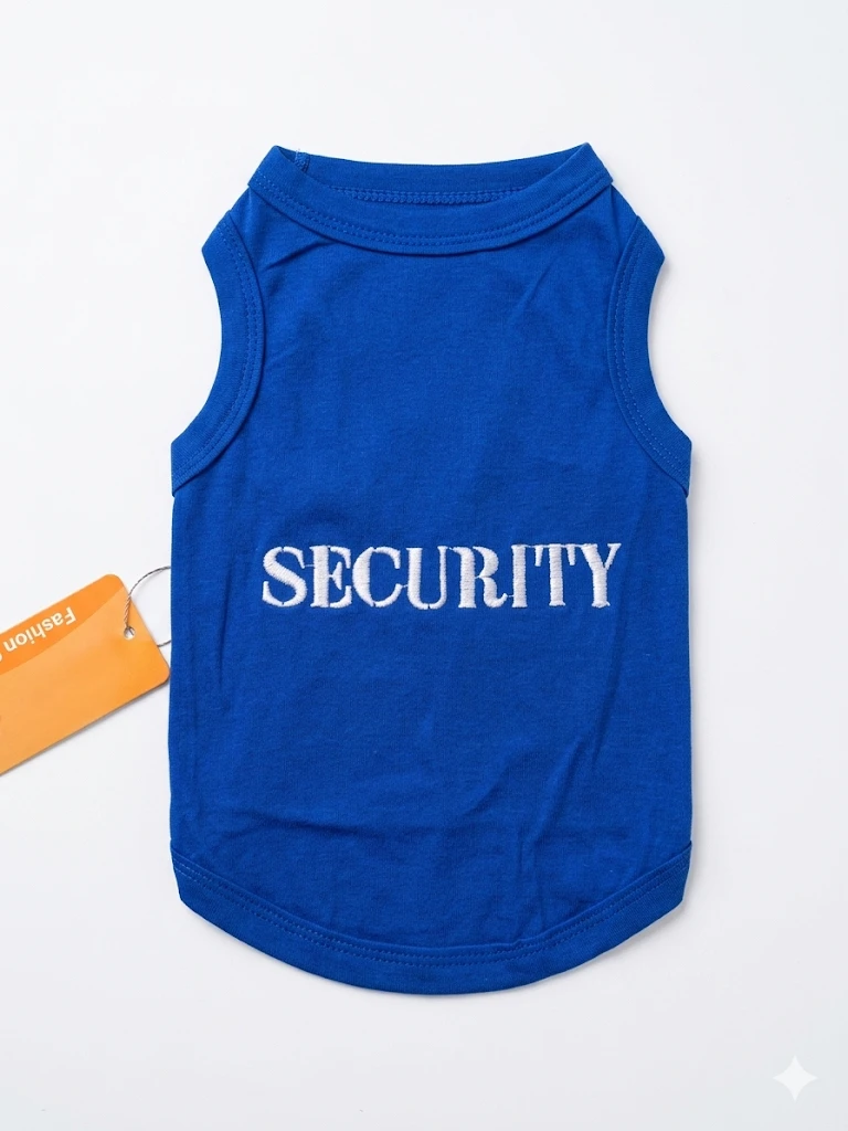 Camiseta "Security" para Mascotas 🛡️🐶's foto | Moon y sus Amigos |  BizneCubano